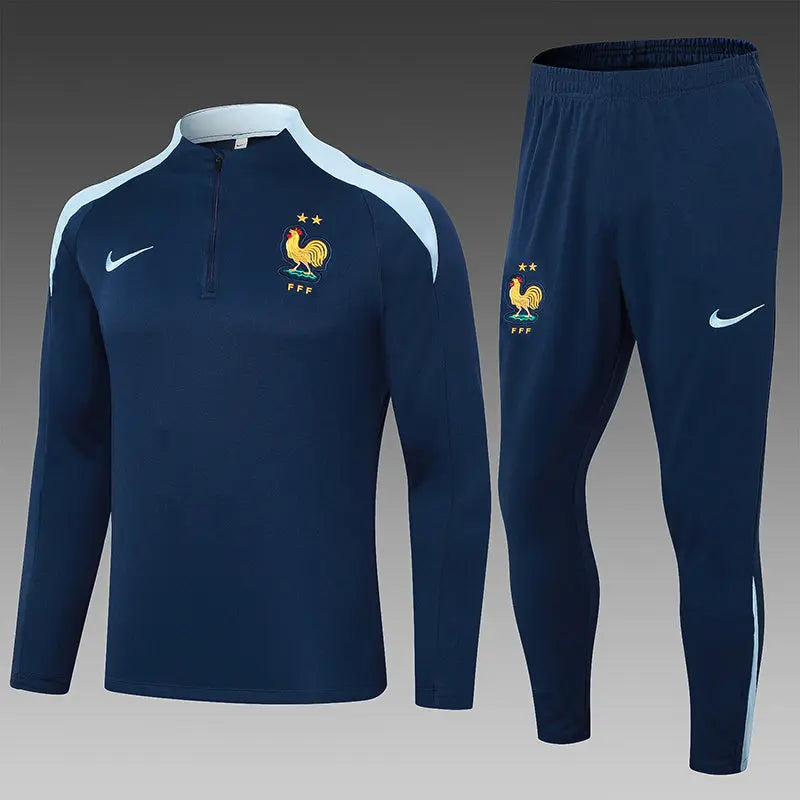 ENSEMBLE DE SURVÊTEMENT FFF 2024/2025 JerseyPlugz