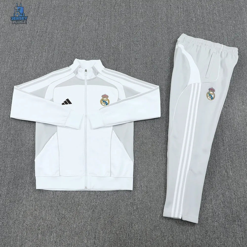 ENSEMBLE DE SURVÊTEMENT REAL MADRID DOMICILE 2025/2026 JerseyPlugz