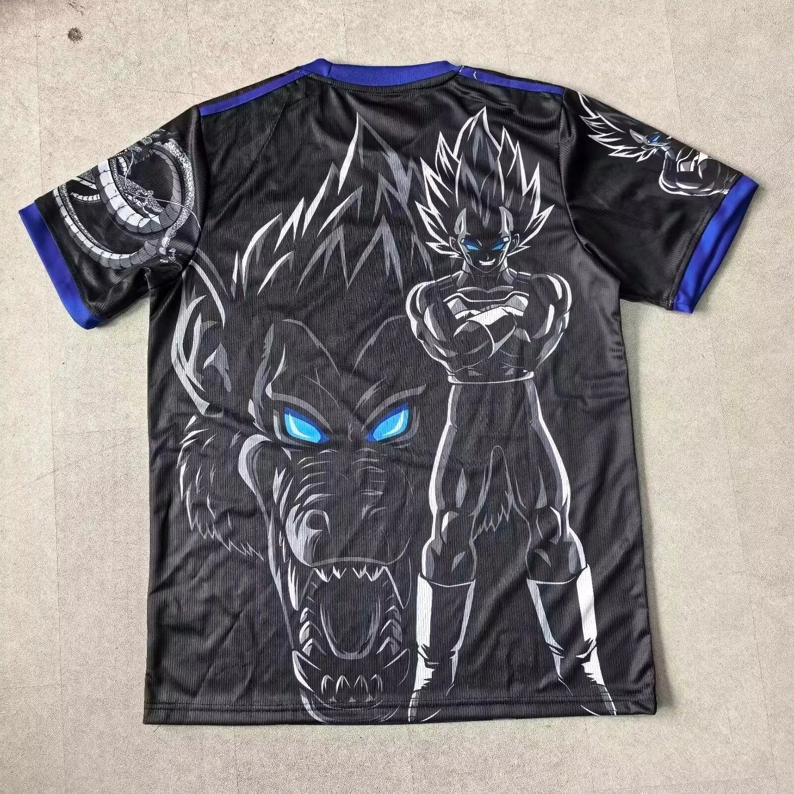 MAILLOT CONCEPT JAPON "VEGETA" JerseyPlugz