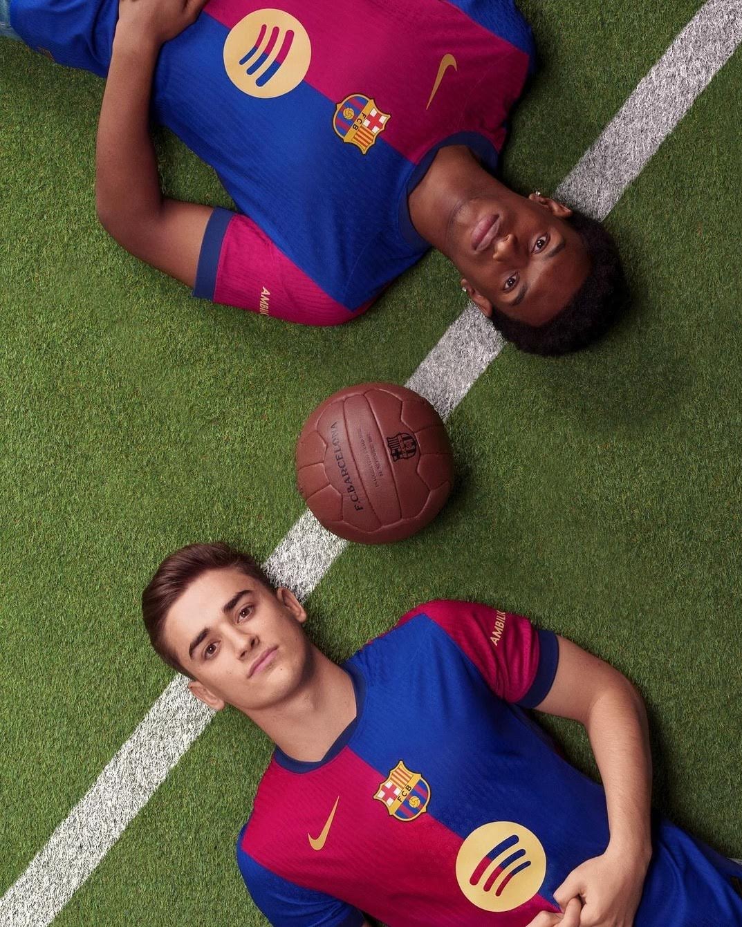 MAILLOT DOMICILE FC BARCELONE 2024/2025 - JerseyPlugz