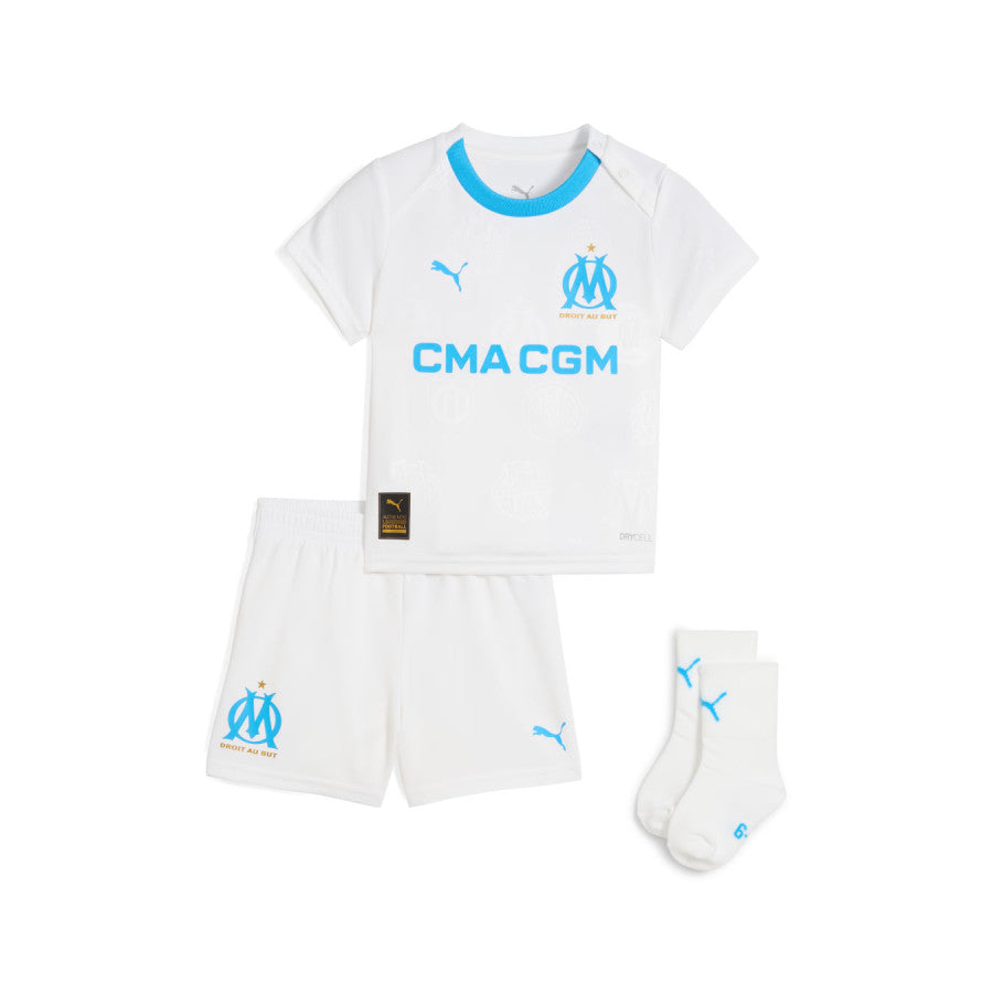 MAILLOT DOMICILE OLYMPIQUE DE MARSEILLE 2025 2026 JerseyPlugz